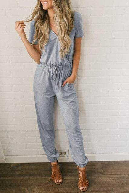 Missufe Sexy Leopard Print Off Shoulder Jumpsuit Halter Split Loose Long Playsuit Bandage Rompers Club Party Overalls For Women